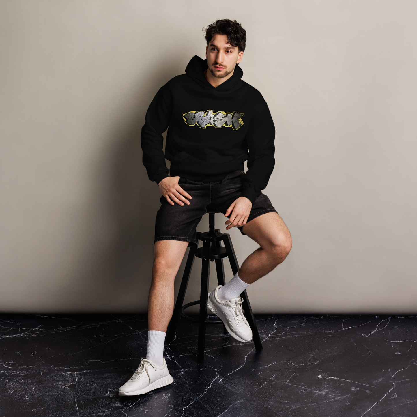 CHROME BRUSH 2022 HOODIE - oversized