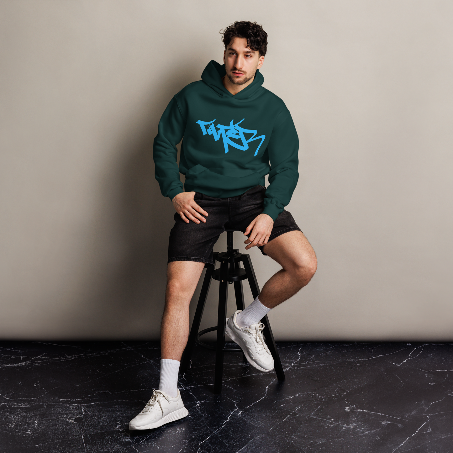 TILTER CHISEL TIP TEE - SKY BLUE - HOODIE - oversized