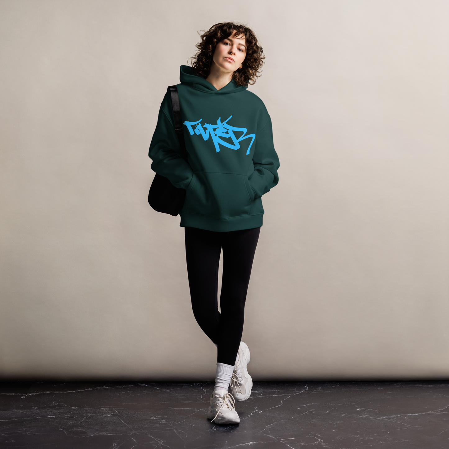 TILTER CHISEL TIP TEE - SKY BLUE - HOODIE - oversized