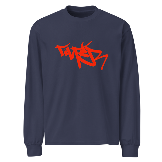 TILTER CHISEL TIP TEE - RED - Long sleeve Sweatshirt